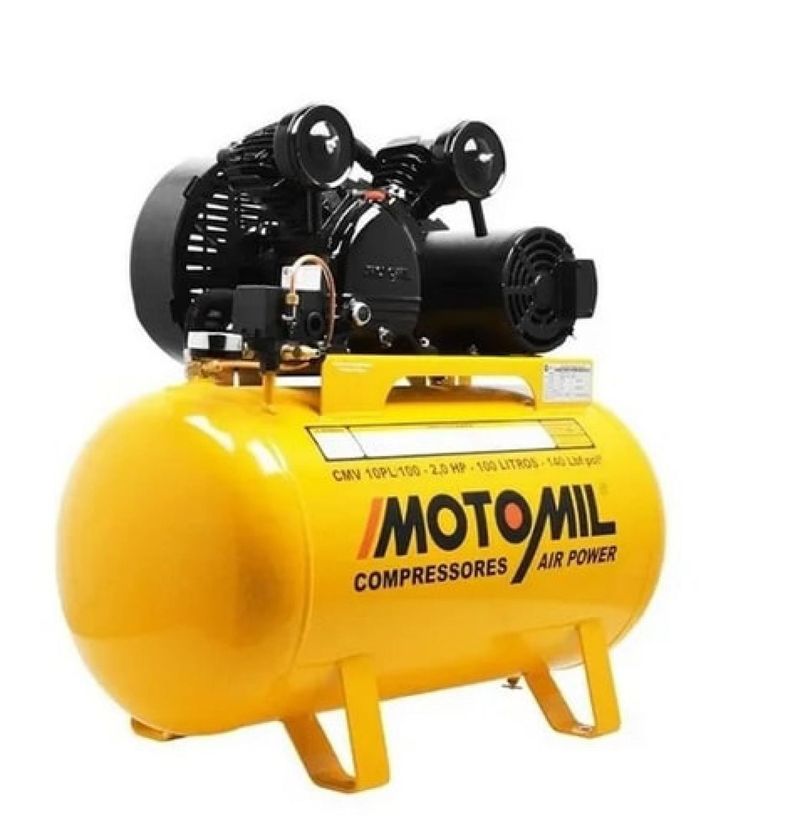 COMPRESSOR-DE-AR-MOTOMIL-CMV-10PL-100A-2HP-MONOFASICO-110V