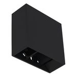 Arandela-LED-Focus-Retangular-4W-3000K-Gaya-9681-Preto-Bivolt