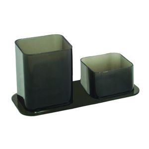 Porta Canetas Dello Duplo Fume
