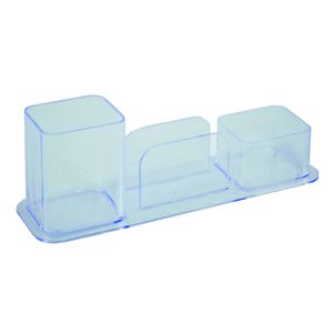 Porta Canetas Dello Triplo Cristal