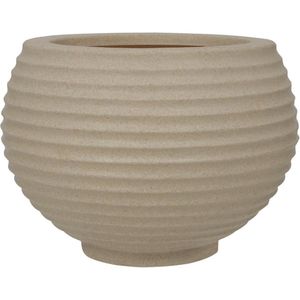 Vaso de Jardim Bromélia Vasart Granito Areia 26x24cm