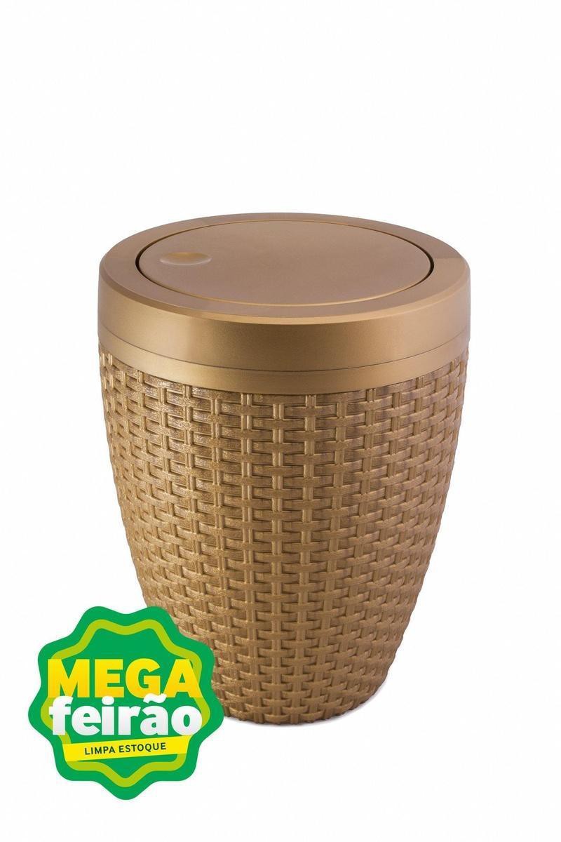 Lixeira-de-Banheiro-Rattan-Aquaplas-Ouro