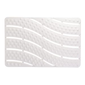 Tapete Aquaplas Estrado Para Box 101 60X40cm Branco