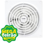 Exaustor-Quadrado-de-Parede-Para-Closet-Salao-de-Beleza-e-Consultorios-ITC-Top-com-Grade-Removivel-Branco-25cm-110V