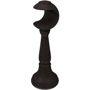 Suporte Para Varão de Cortina Eco Europ Imbuia 11cm Alongado 28mm