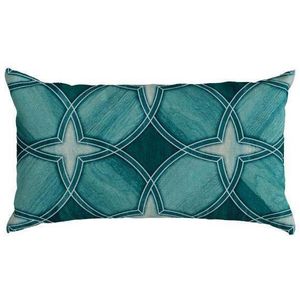 Almofada Veludo Luxor Belchior Azul 28X48cm