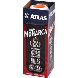 Rolo de Lã Para Pintura Atlas Monarca Pintura AT722/22 22mm