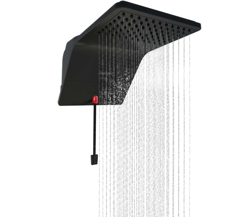 CHUVEIRO-ELETRONICO-ZAGONEL-DUCALI-PRETO-5500W-110V