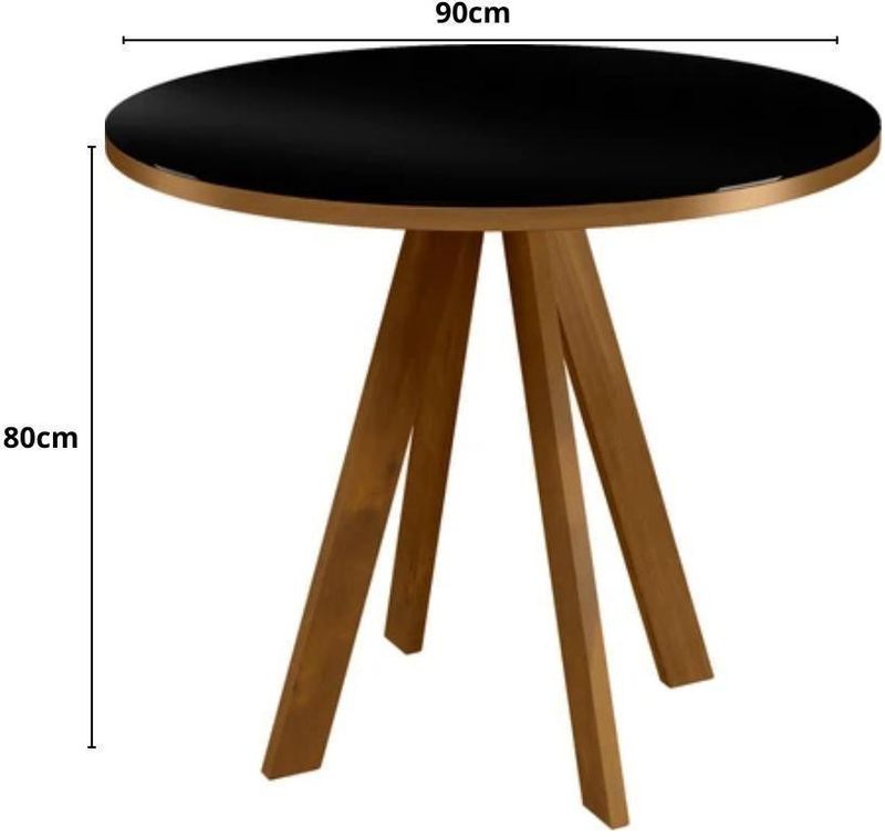 MESA-DE-JANTAR-4-LUGARES-OESTE-MOVEIS-DALLA-NOCE-E-PRETO-90CM