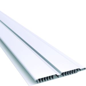 Forro PVC Plasbil Canelado Branco 10mm 10cm 6m