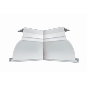 Canto Forro PVC Interno Plasbil Clique Nobre Branco Pacote com 4 Unidades