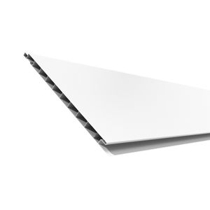 Forro PVC Permatti Liso Branco 10mm 20cm 4m