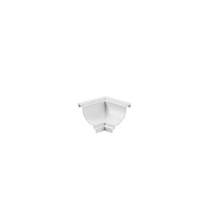 Canto Forro PVC Interno Real Meia Cana Branco
