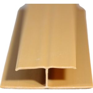Emenda H PVC Real Rajado Cerejeira 6m