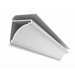 Acabamento Forro PVC Permatti Moldura Branco 4x0,038x0,038