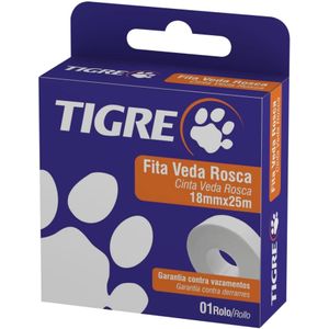 Fita Veda Rosca Tigre 18mm 10m
