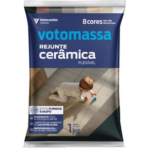 Rejunte Votoran Flexível Preto 1Kg