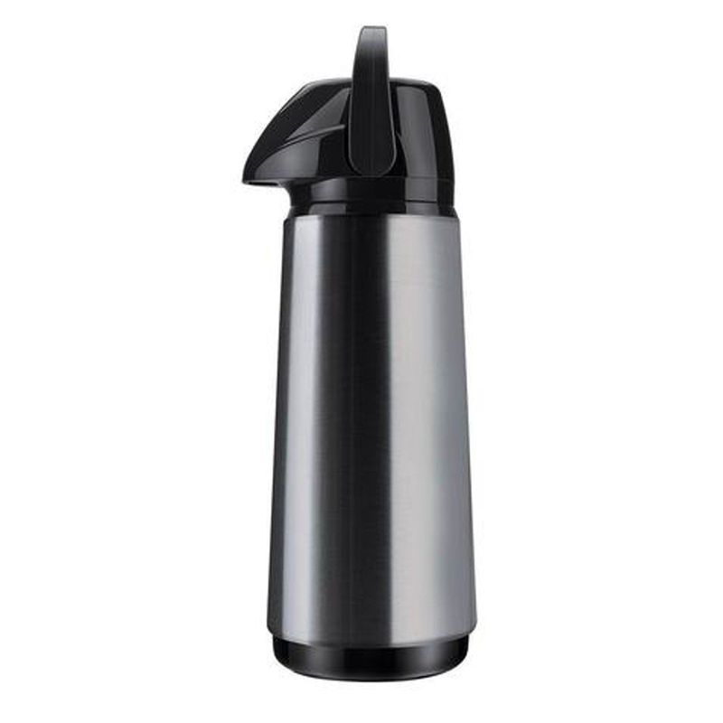 GARRAFA-TERMICA-INVICTA-AIR-POT-SLIM-INOX-E-PRETO-18L