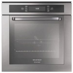 Forno Elétrico de Embutir Brastemp BO260ARBNA Gourmand Inox 67 Litros 220V