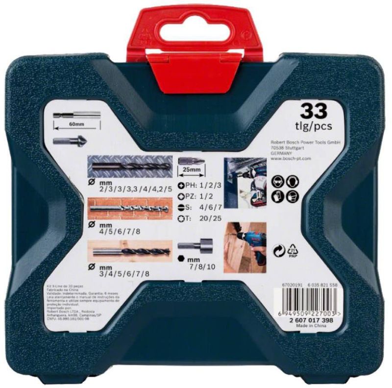 ACESSORIOS-BOSCH-X-33-PECAS