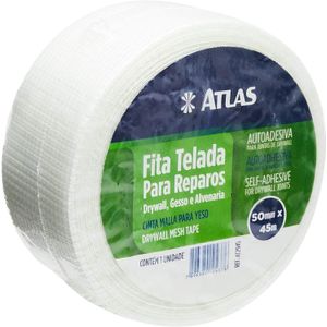Fita Telada Drywall Gesso Atlas AT2945 50mm 45m