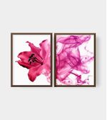 Quadro-Decorativo-Floral-Abstrato-Rosa-Illuminato-Kit-com-2-Unidades