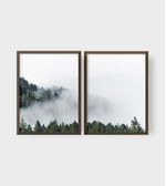 Quadro-Decorativo-Floresta-Nevoa-Illuminato-Kit-com-2-Unidades