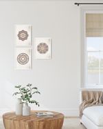 QUADRO-DECORATIVO-ILLUMINATO-FLORAL-MANDALAS-KIT-COM-3-PECAS