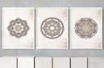 Quadro-Decorativo-Illuminato-Floral-Mandalas-Kit-com-3-Pecas