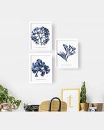 QUADRO-DECORATIVO-ILLUMINATO-CORAIS-AZUL-MARINHO-KIT-COM-3-PECAS