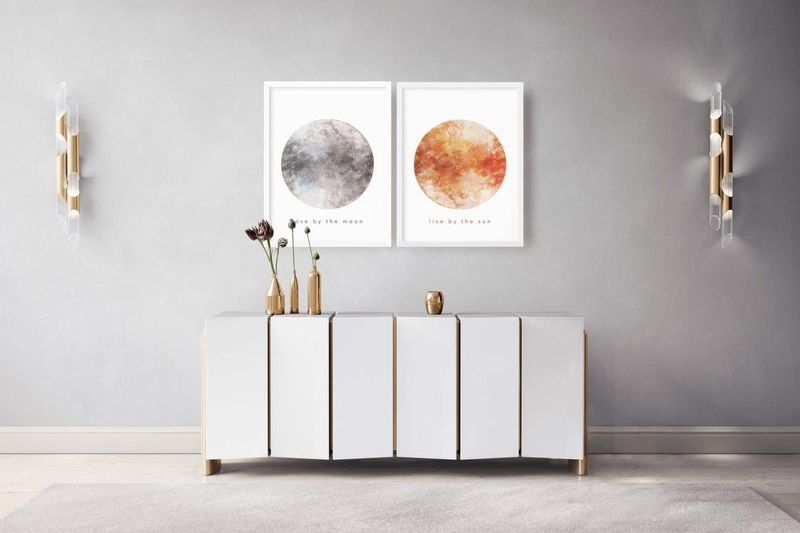 Quadro-Decorativo-Sol-e-Lua-Illuminato-Kit-com-2-Unidades