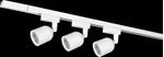 Trilho com 3 Spots LED Avant Bivolt 7W Branco 6500k Luz Branca