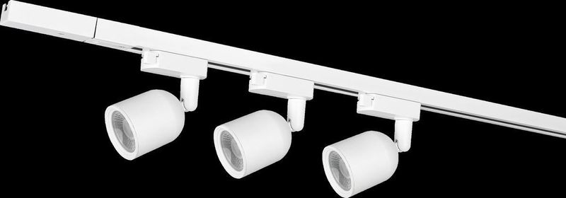 Trilho com 3 Spots LED Avant Bivolt 7W Branco 6500k Luz Branca