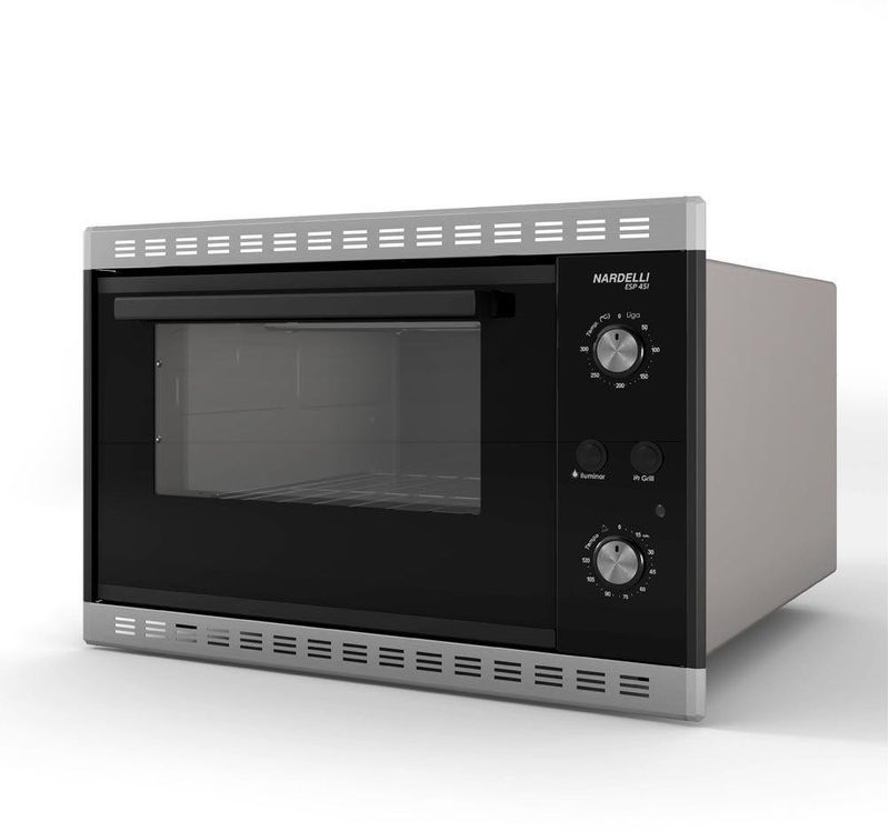 FORNO-ELETRICO-DE-EMBUTIR-NARDELLI-ESI-45-LITROS-INOX-110V
