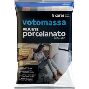 Rejunte Votoran Porcelanato Grafite 1Kg