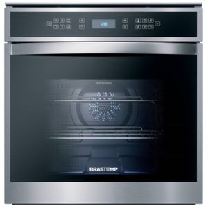 Forno Elétrico de Embutir Brastemp BOT84AR 84 Litros Inox 220V