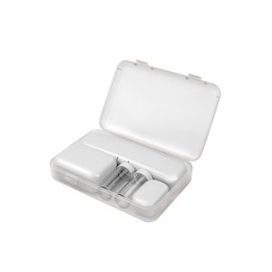 Caixa Organizadora Para Viagem Necessarie Coza Branco e Natural