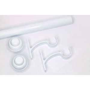 Varão Para Cortina Siena 28mm 2m Branco Devictor