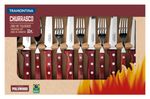 JOGO-DE-CHURRASCO-TRAMONTINA-POLYWOOD-LAMINAS-DE-ACO-INOX-VERMELHO-12-PECAS