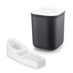 CONJUNTO-DE-UTENSILIOS-PARA--PIA-DASPLAST-LIXEIRA-E-ORGANIZADOR-DE-PIA-PLASTICO-BRANCO-2-PECAS