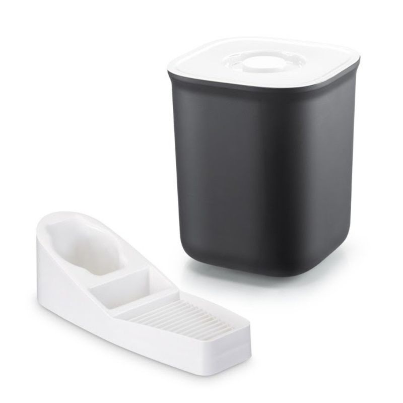 CONJUNTO-DE-UTENSILIOS-PARA--PIA-DASPLAST-LIXEIRA-E-ORGANIZADOR-DE-PIA-PLASTICO-BRANCO-2-PECAS