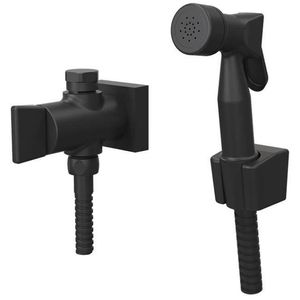 Ducha Higiênica com Derivação Fani Para Caixa Acoplada Prima Preto BK210