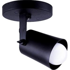 Spot de Sobrepor 1 Lâmpada Fokus 20W Alumínio Startec 147190109 Preto Bivolt