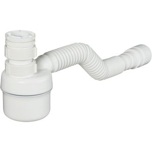 Sifão Extensível Multiuso com Copo Tigre Branco