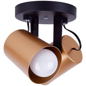 Spot de Sobrepor 2 Lâmpadas Fokus Duplo 20W Alumínio Startec 147190115 Dourado Bivolt