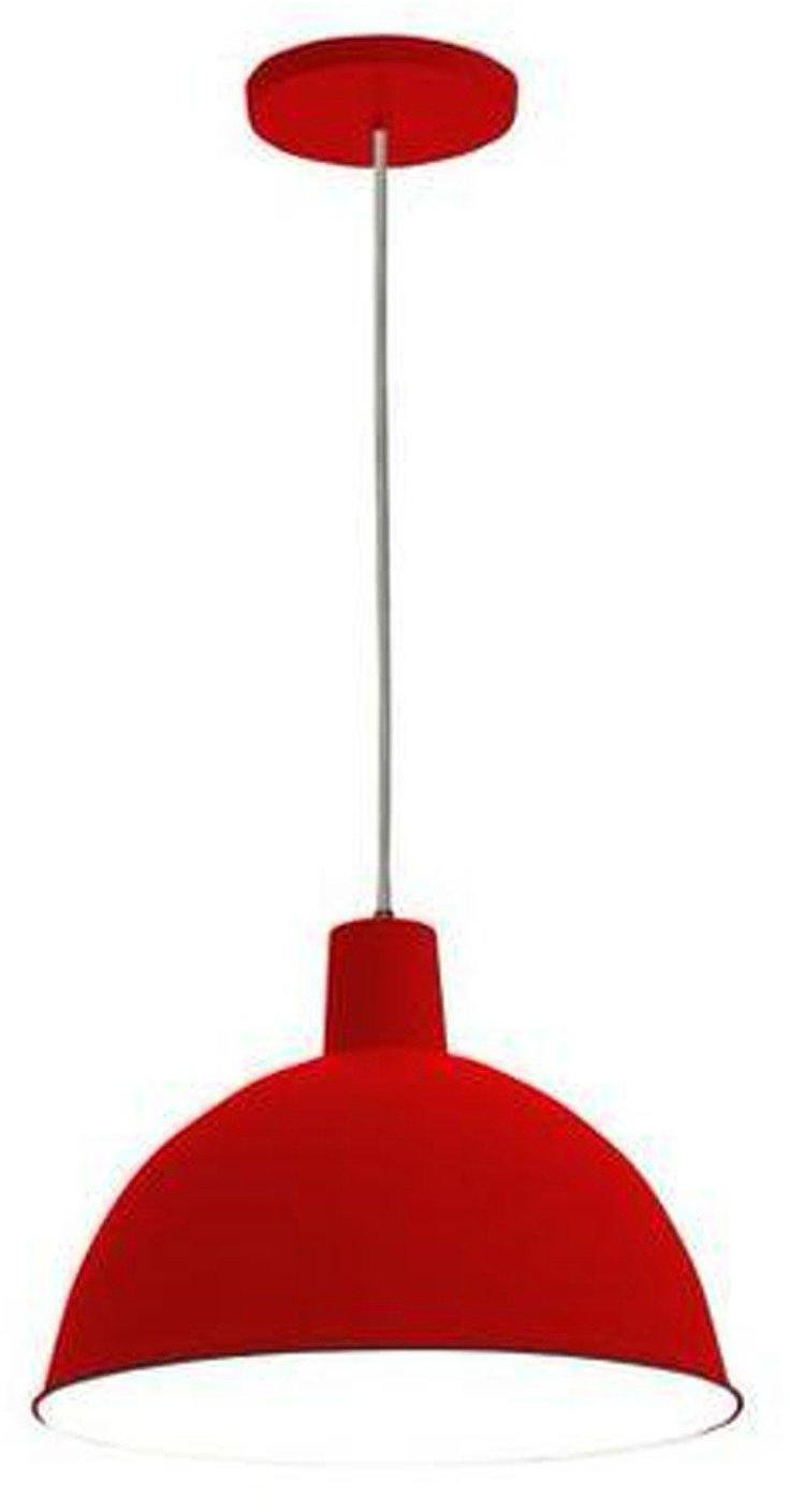 Pendente-1-Lampada-Taschibra-TD-821-1X-Vermelho
