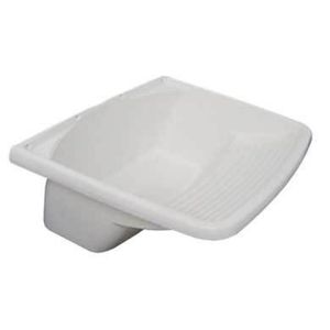 Tanque de Lavar Roupa Plástico Metasul Branco 24 Litros