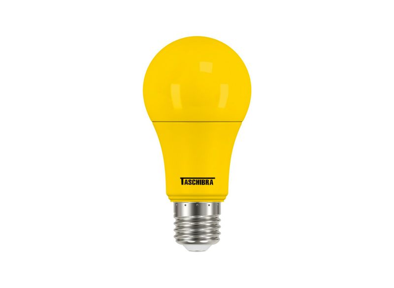 LAMPADA-LED-TASCHIBRA-TKL-COLORS-AMARELA-5W-AUTOVOLT