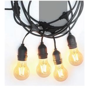 Corda Luminosa Taschibra Cipro com 8 Soquetes E27