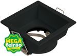 Spot-de-Embutir-Para-1-Lampada-Dicroica-Recuado-Quadrado-GU10-50W-Aluminio-Blumenau-55202001-Preto-Bivolt